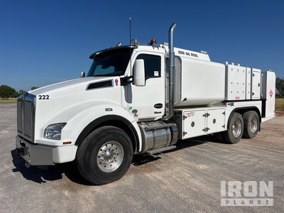 2024 Kenworth T880 2000 gal 6x4 Brandstof- en smeerwagen