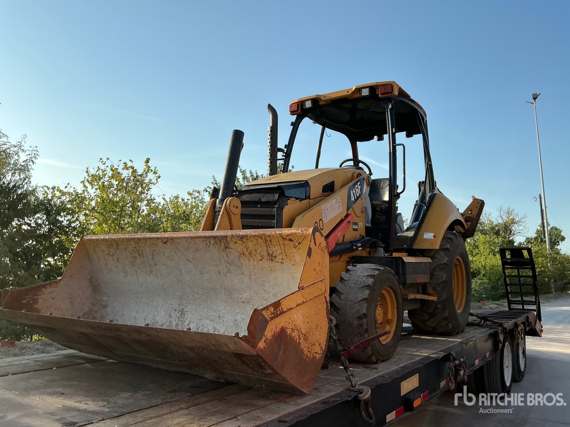 2015 Cat 416F Backhoe Loader