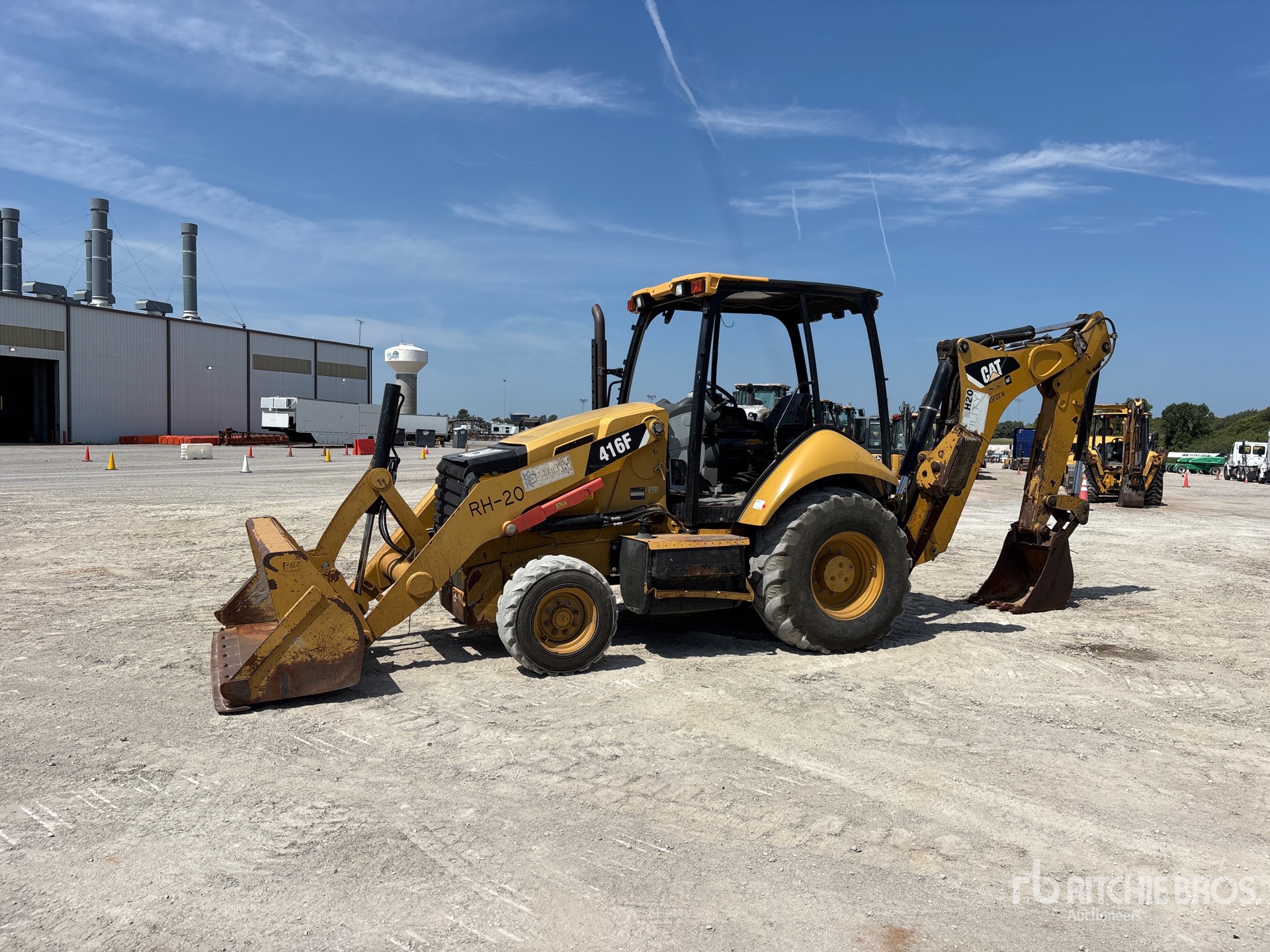 2015 Cat 416F 4x2 Backhoe Loader