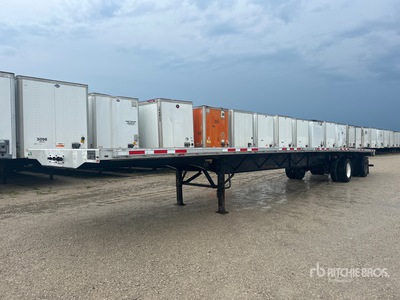 2020 Transcraft 554C 53 ft T/A Spread Axle Remolque caja abierta