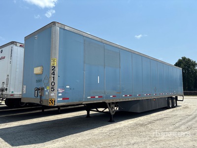 2016 Wabash DVCVHPC 53 ft x 102 in T/A Semi-remorque fourgon