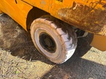 Chassis Lift with Left Rear Tire