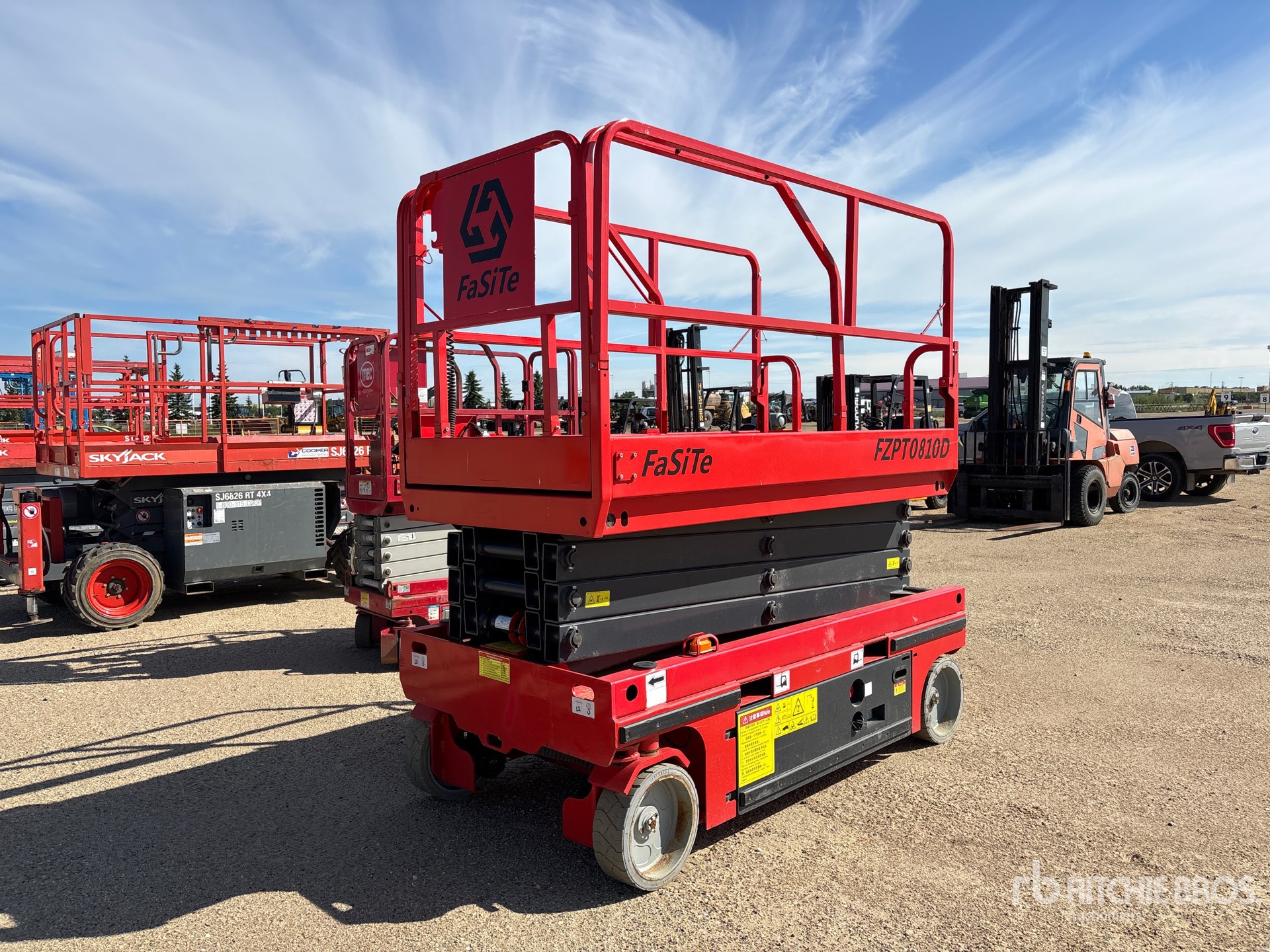 2022 Jinan Juxin Group FZPT0810D Electric Scissor Lift (Unused)