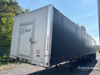 2016 Alutrec 48 ft T/A Curtain Side Trailer