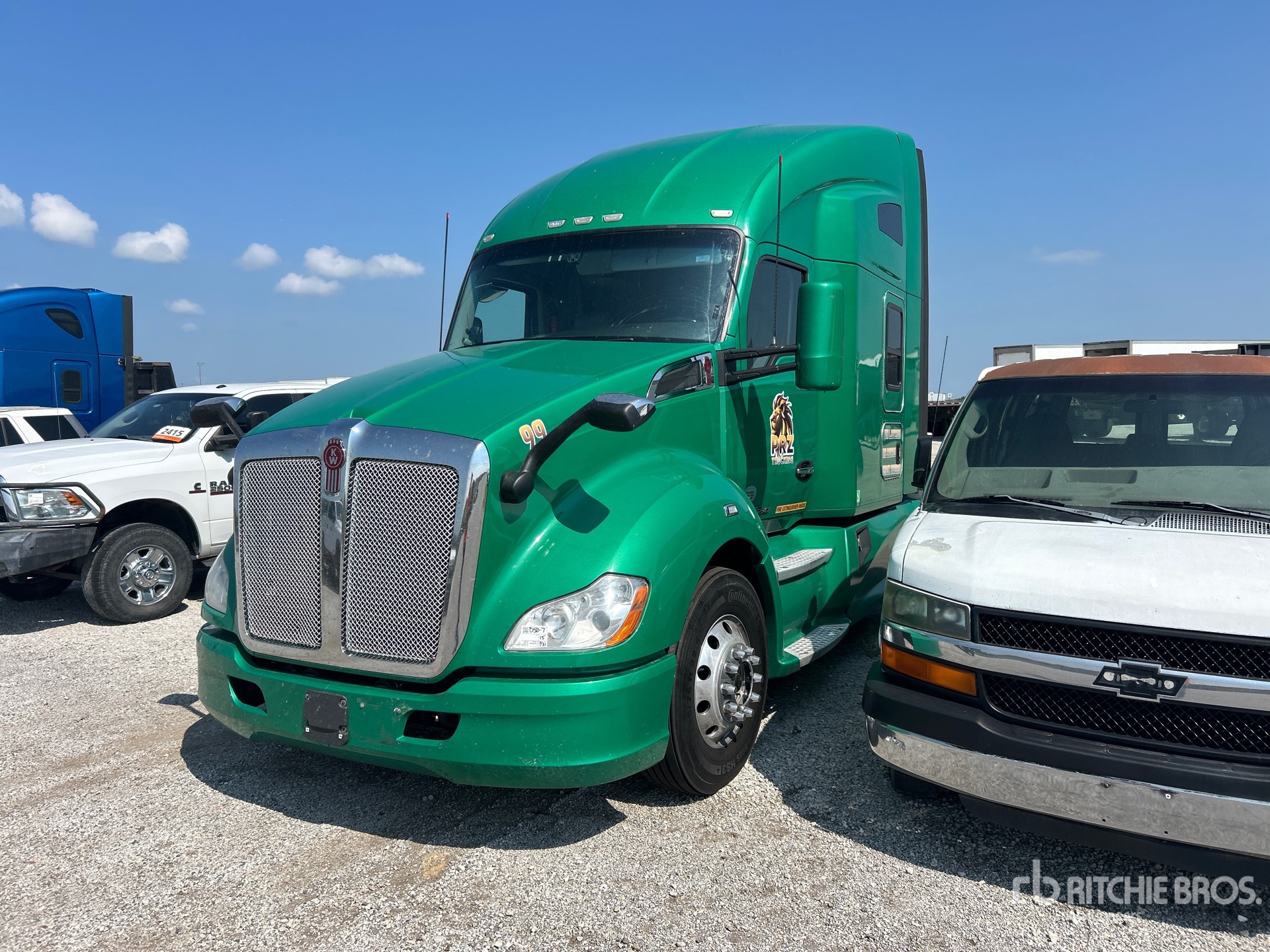 2020 Kenworth T680 6x4 T/A Sleeper Truck Tractor (Inoperable)
