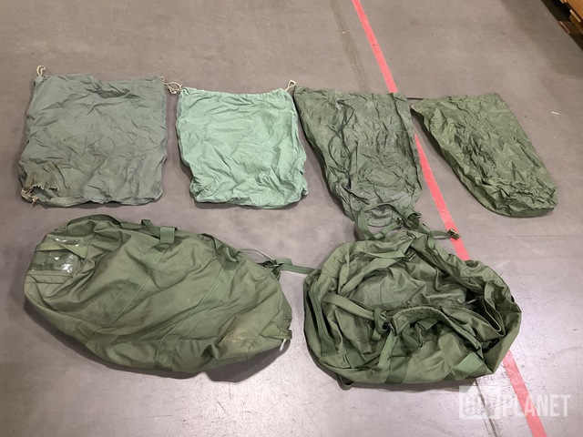 (80) Duffel Bags, (30) Clothing Bags & (30) Barracks Bags