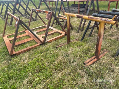 Quantity of (6) Miscellaneous Pipe Racks