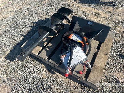 2026 Wolverine MAD-12-12D Mini Skid Steer Auger (Unused)