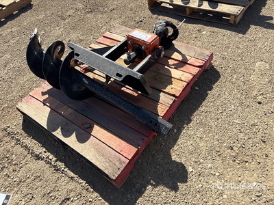 2026 Wolverine MAD-12-12D Mini Skid Steer Auger (Unused)