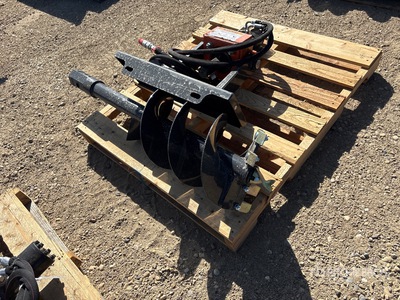2026 Wolverine MAD-12-12D Mini Skid Steer Auger (Unused)