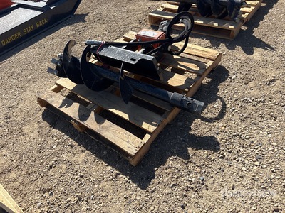 2026 Wolverine MAD-12-12D Mini Skid Steer Auger (Unused)
