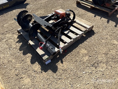 2026 Wolverine MAD-12-12D Mini Skid Steer Auger (Unused)