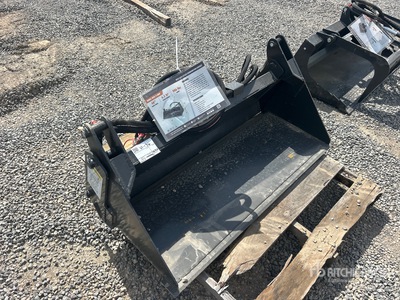 2026 Wolverine MCB-11-48W 48 in Multi-Purpose Mini Skid Steer Bucket (Unused)