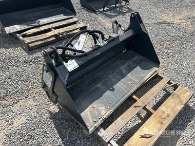 2026 Wolverine MCB-11-48W 48 in Multi-Purpose Mini Skid Steer Bucket (Unused)