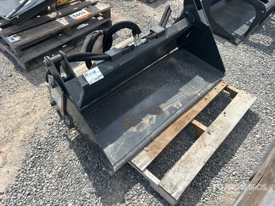 2026 Wolverine MCB-11-48W 48 in Multi-Purpose Mini Skid Steer Bucket (Unused)