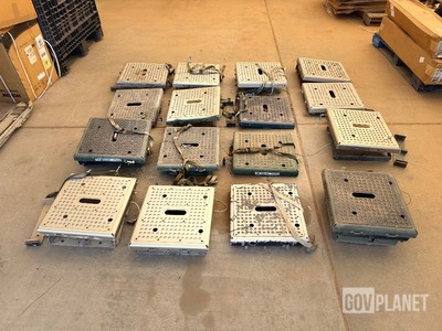 Lot of 16-HMMWV (Humvee) Gunner Standing Platforms