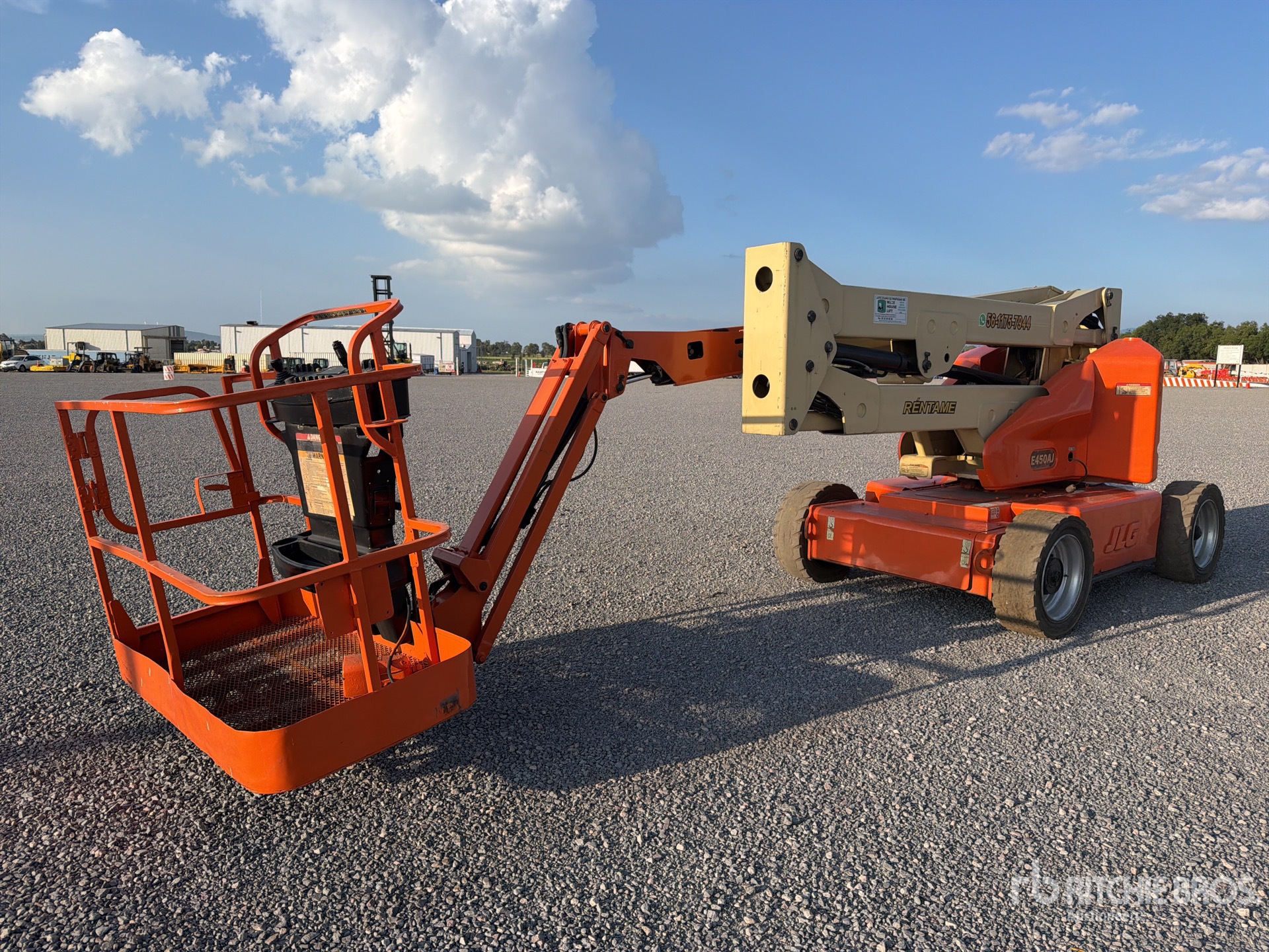 2007 JLG E450AJ 2WD Electric Elevador Articulado / Articulating Boom Lift