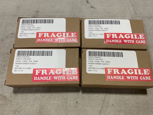 (4) Pico Electronics 10605 Audio Frequency Transformers (4) Pico Electronics 10605 Audio Frequency Transformers