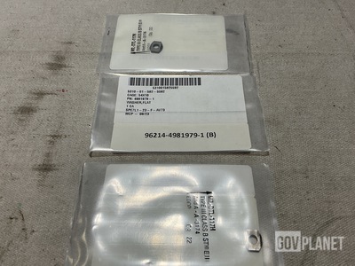 (3) Raytheon 4981979-1 Flat Washers