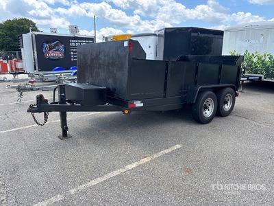2013 Cam Superline 13 ft T/A Dump Utility Trailer