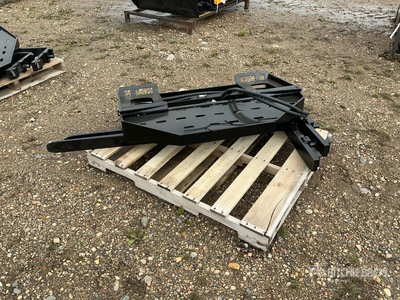 2026 GIYI GY-SF60 60 in Skid Steer Forks (Unused)