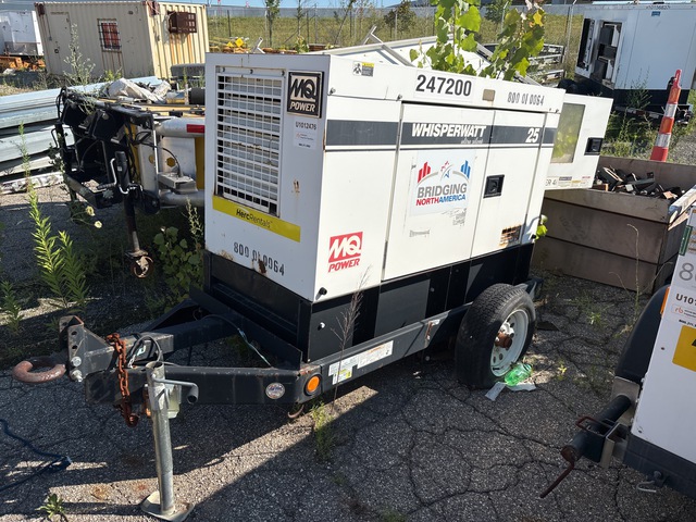 2013 Multiquip DCA-25USI2 20 kW Mobile Generator Set