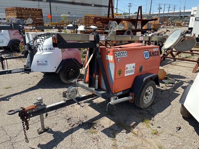 2015 Wanco WLT Light Tower (Inoperable) 2015 Wanco WLT Light Tower (Inoperable)