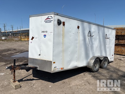 2022 American Hauler AR716TA2 16 ft T/A Enclosed Trailer