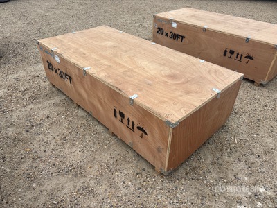2026 SKLP SK-ZP20 20 ft x 30 ft All-Steel Enclosed カーポート (Unused)