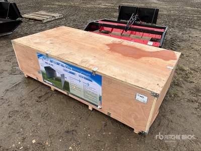 2026 SKLP SK-ZP20 20 ft x 30 ft All-Steel Enclosed Carport (Unused)