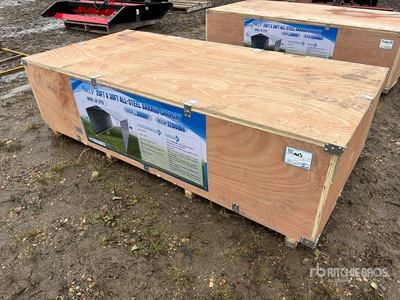 2026 SKLP SK-ZP20 20 ft x 30 ft All-Steel Enclosed Carport (Unused)