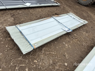 Quantity of (50) 2026 SKLP SK-XH50 3 ft x 10 ft Galvalume Steel Sheets Divers (Unused)