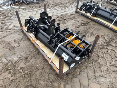 Quantity of (8) 2026 VICSEC VCA-8 Mini Excavator Attachments (Unused)