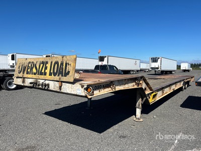 2006 Load King HFT70 48 ft T/A Remolque con Rampa Abatible Hidráulica