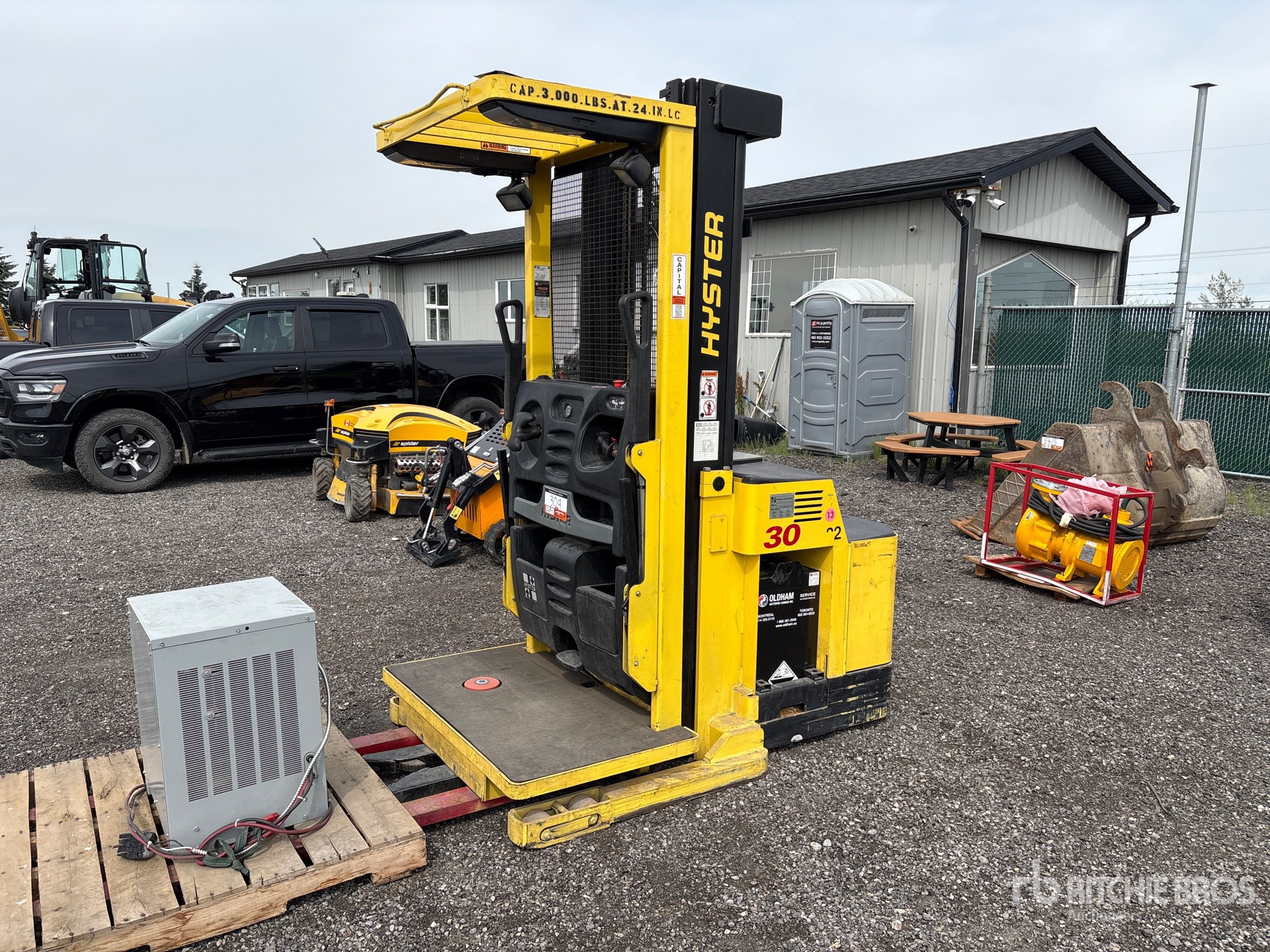 2008 Hyster R30XMS2 3000 lb Order Picker
