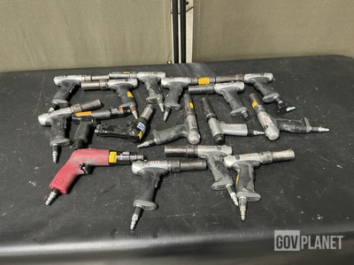 (16) Assorted Air Powered Riveters