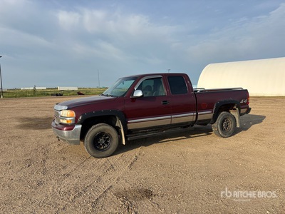 2001 GMC Sierra 1500 4x4 Extended Cab Ute