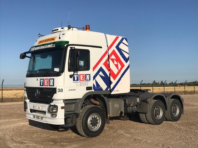 2008 Mercedes-Benz Actros 3355 6x6 Day Cab Truck Tractor