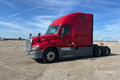 2015 Freightliner Cascadia 125 6x4 Tracteur routier couchette