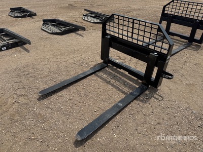 JBX 4000 48 in Skid Steer Forks (Unused)