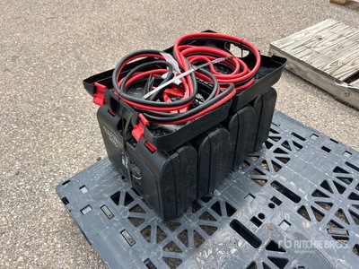 Quantity of (5) 25 ft 800 Amp Extra HD Booster Cables (Unused)