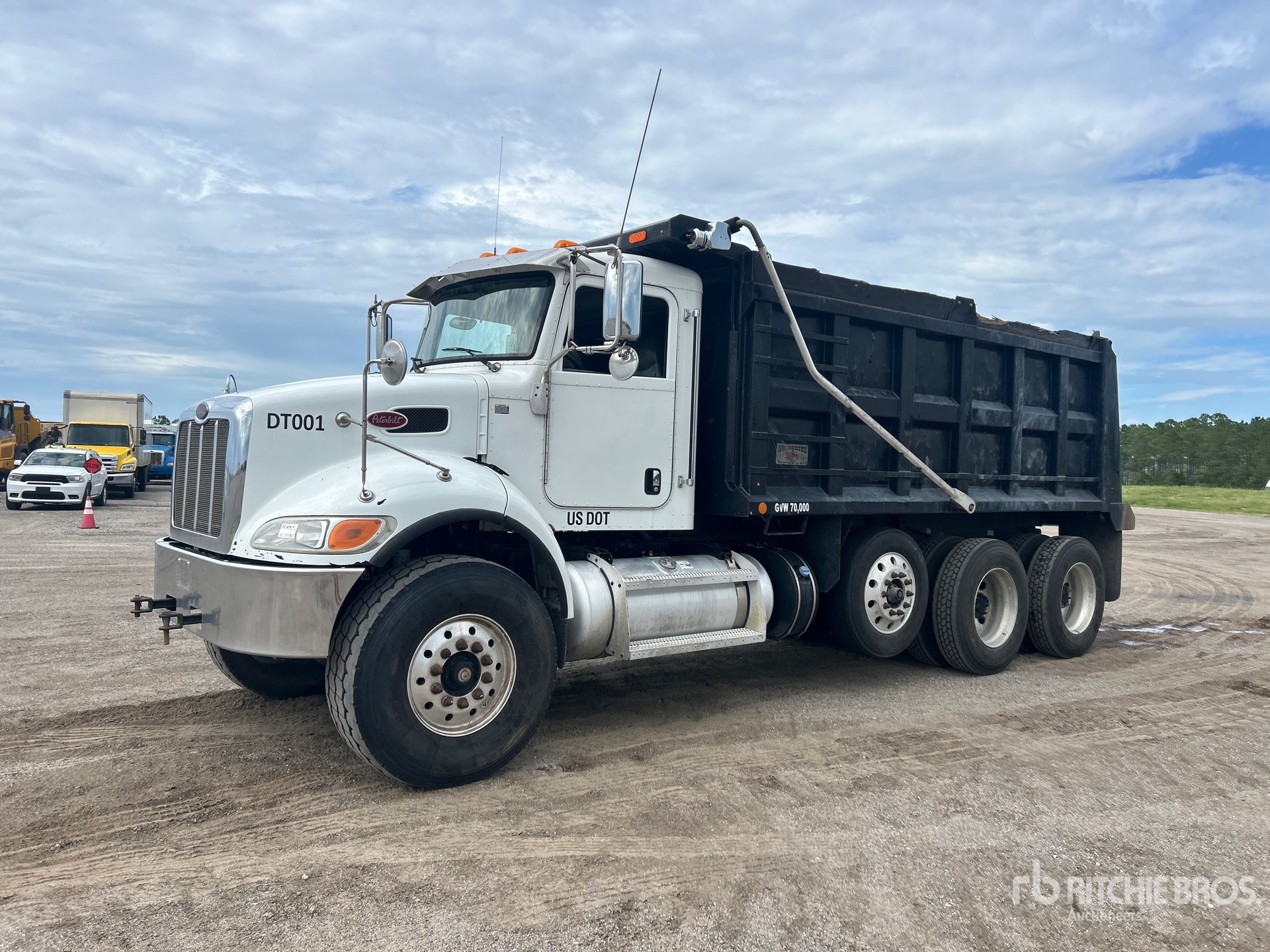 2019 Peterbilt 348 8x4 Tri/A Dump Truck