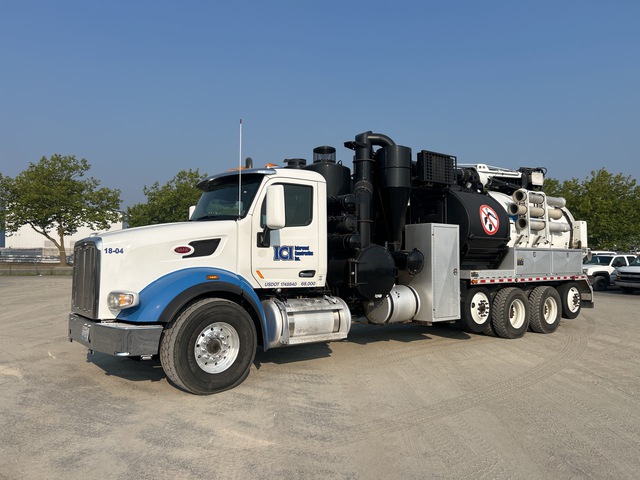 2015 Vactor on 2016 Peterbilt 567 10x4 Vacuum Excavator Truck 2015 Vactor on 2016 Peterbilt 567 10x4 Vacuum Excavator Truck