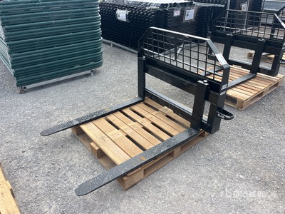 JBX 4000 48 in Skid Steer Forks (Unused)