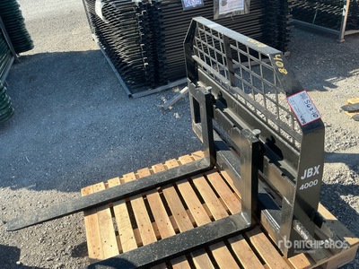 JBX 4000 48 in Skid Steer Forks (Unused)