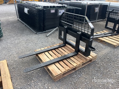 JBX 4000 48 in Skid Steer Forks (Unused)