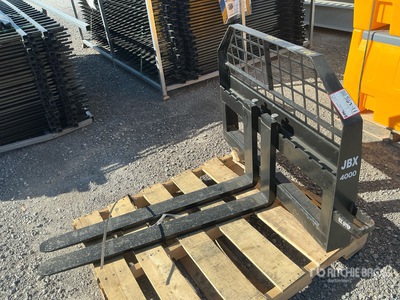 JBX 4000 48 in Skid Steer Forks (Unused)