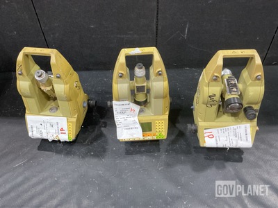 (3) Leica T1100 Total Stations