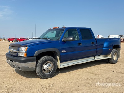 2003 Chevrolet 3500 LT 4x4 Crew Cab Pickup