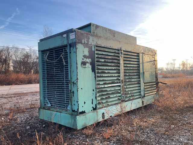1996 Onan 275DFBF 250 kW Skid-Mounted Stand-By Generator Set (Inoperable)